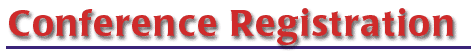 Conference Registration