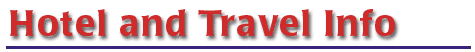 Hotel and Travel Info
